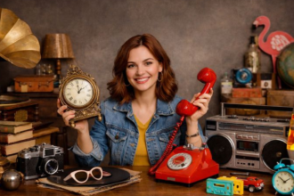 Cristiane Ruon dos Santos explica a diferença entre antiguidades, vintage e retrô.